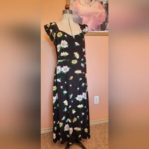 Loft Floral Sleeveless Dress